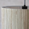 Wisząca lampa do salonu Longshore 101691 beżowa czarna