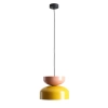Metalowa lampa wisząca TULA 1132G14_11_C nad stół kolorowa