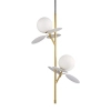 Lampa wisząca kule CHIC biała złota ST-DL-2969P2 2xG9 10W