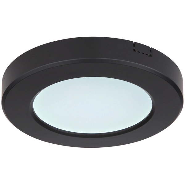 LAMPA sufitowa LASSE 12379-6B Globo metalowa OPRAWA okrągła LED 6W 3000K - 6500K plafon czarny