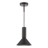 Loftowa lampa wisząca Ragnar RAG0122 do jadalni stożek czarny