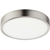 LAMPA sufitowa VITOS 12366-22 Globo metalowa OPRAWA okrągła LED 22W 4000K plafon nikiel