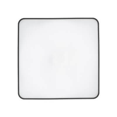 Kwadratowa lampa sufitowa Agnes 10988 Nowodvorski LED 64W 4000K IP44 czarna biała