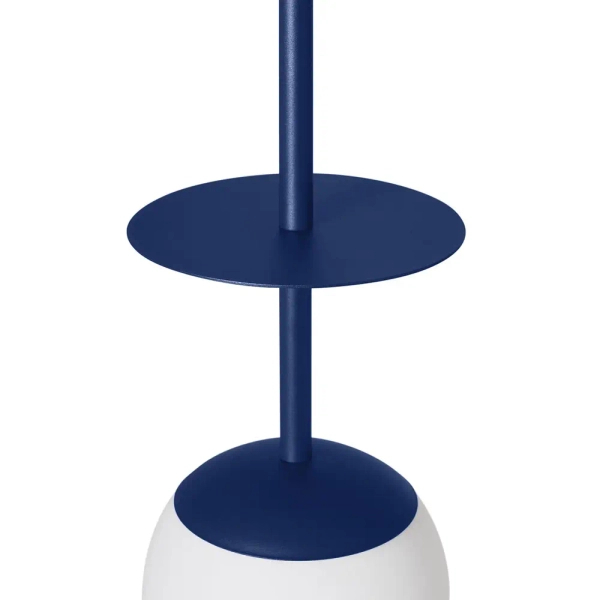 Okrągła lampa sufitowa do jadalni PLAAT A PLA11313P0 granatowy