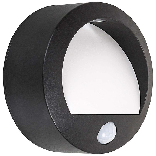 Zewnętrzna LAMPA ścienna AMARILLO 7969 elewacyjna LED 1,5W 3000K z czujnikiem ruchu IP44 czarny OUTLET
