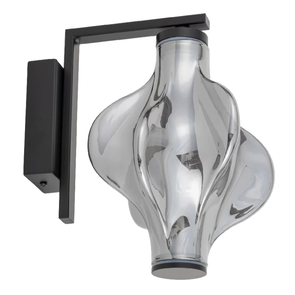 Naścienna lampa nieregularna Elva 18219 LED 8W 3000K grafitowy