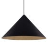 Zwis lampa nad stolik VESUVIO 41037 do jadalni czarny złoty