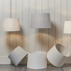 Materiałowy klosz Mia 79642 Endon abażur do lampy beżowy OUTLET