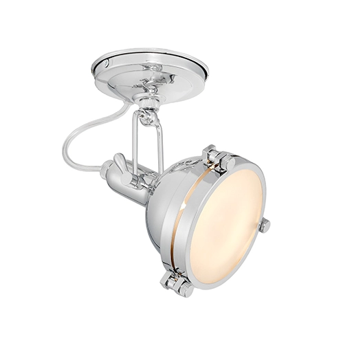 Kinkiet LAMPA ścienna NAUTILIUS 20483103 Kaspa metalowa OPRAWA reflektorek loft chrom