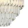 Żyrandol salonowy glamour Fame FAM0538 Dar Lighting metal szkło przezroczysty chrom