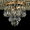 Pałacowa LAMPA plafon PALACE DIA890-CL-05-G Maytoni sufitowa OPRAWA kryształowa plafoniera ampla glamour mosiądz