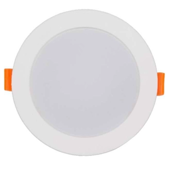 LAMPA sufitowa KOS 8782 Nowodvorski okrągła OPRAWA LED 8W 3000K wpust łazienkowy IP44 biały