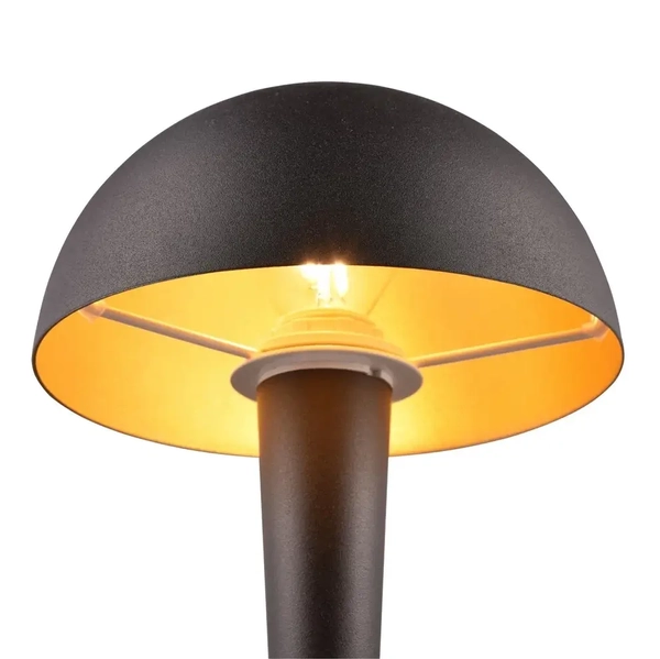 Nocna lampa do sypialni Canaria R59561180 RL Light grzyb czarna