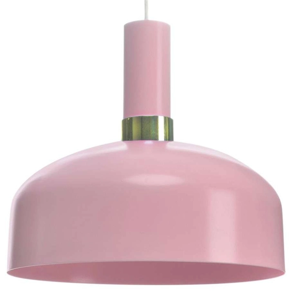 Wisząca LAMPA loft MALMO MLP6199 Milagro metalowa OPRAWA zwis różowy