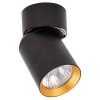 Lampa regulowana sufitowa ANDY ML9933 do salonu czarny złoty