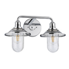 Ścienny kinkiet QN-RIGBY2-BATH-PC do łazienki chrom