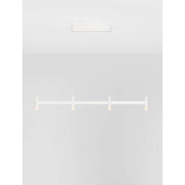 Wisząca lampa nad wyspę CORVETA LE45433 LED 17W 2700K tuby białe