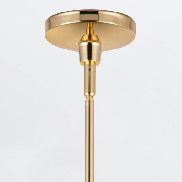 Industrialna lampa wisząca Palmetto QN-PALMETTO-PM-PB regulowany mosiądz