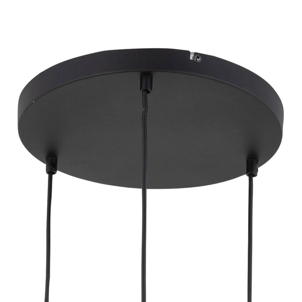 Loftowa lampa wisząca Pescara 4576 TK Lighting szkło złoty bursztynowy czarny