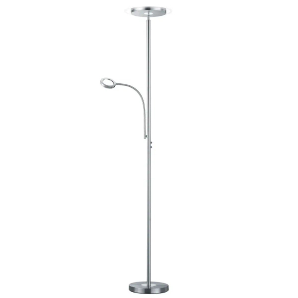 Regulowana lampa podłogowa ACKBAR R42752107 LED 22W 3000K srebrny