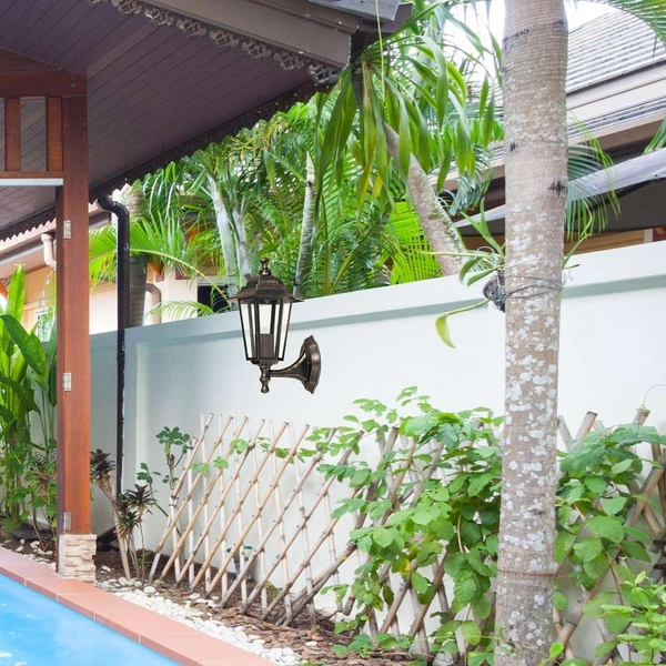 Elewacyjna LAMPA ścienna VELENCE 8234 Rabalux IP43 kinkiet OPRAWA zewnętrzna vintage outdoor złoto antyczne