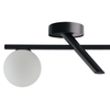 Nowoczesny PLAFON salonowy ZOE 33326 Sigma modernistyczny czarny