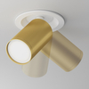Lampa podtynkowa Focus S C048CL-U-1WMG Maytoni reflektorowa biała złota