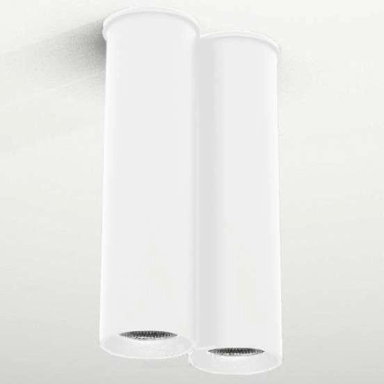 Sufitowa LAMPA tuby ARIDA 7012 Shilo natynkowy downlight biały