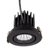 Regulowana lampa wpuszczana RUBIO H0133 Maxlight LED 10W 3000K okrągła czarny 