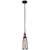 Industrialna LAMPA wisząca WORKSHOP 6337 Nowodvorski drut OPRAWA ZWIS pręt miedź czarny