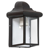 Zewnętrzna LAMPA ścienna NORVICH 8754 Rabalux elewacyjna OPRAWA ogrodowy kinkiet outdoor IP43 antyczne złoto przezroczysty