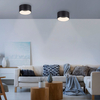 Lampa nasufitowa Tanika 14325-18 Just Light LED 13W 3000K krążek czarna OUTLET