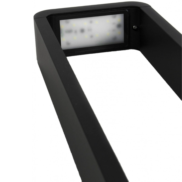 Ledowa ogrodowa lampa stojąca Bento 6761 SuperLED 8W IP44 czarna