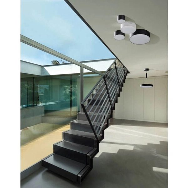 Biała lampa sypialniana Monza AZ3248 plafon LED 56W 4000K nad łóżko biały