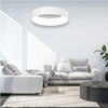 LAMPA wisząca OHIO ML6357 Milagro okrągła OPRAWA zwis LED 24W 4000K metalowy biały