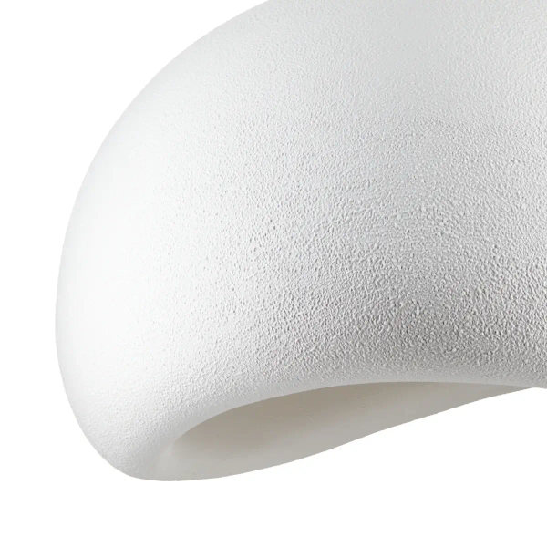 Lampa wisząca nowoczesna biała tworzywo STONE DN426-800 kloszowa E27 do jadalni 1p