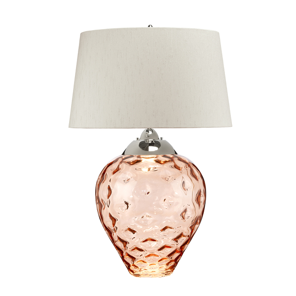 Lampa stojca QN-SAMARA-TL-LRG-SLM do gabinetu łososiowa