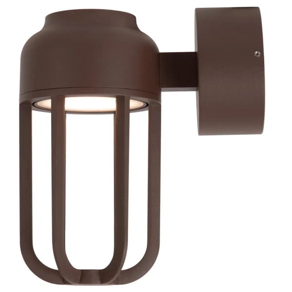 Ledowa ścienna lampa Wells 33808/08/97 LED 8W 2700K IP54 brązowy