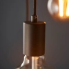 Wisząca lampa na kablu Studio 81535 loftowa czarny matowy