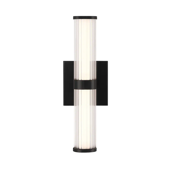 Łazienkowy kinkiet Fayton QN-FAYTON-S-BK LED 14W 3000K IP44 rurka czarny