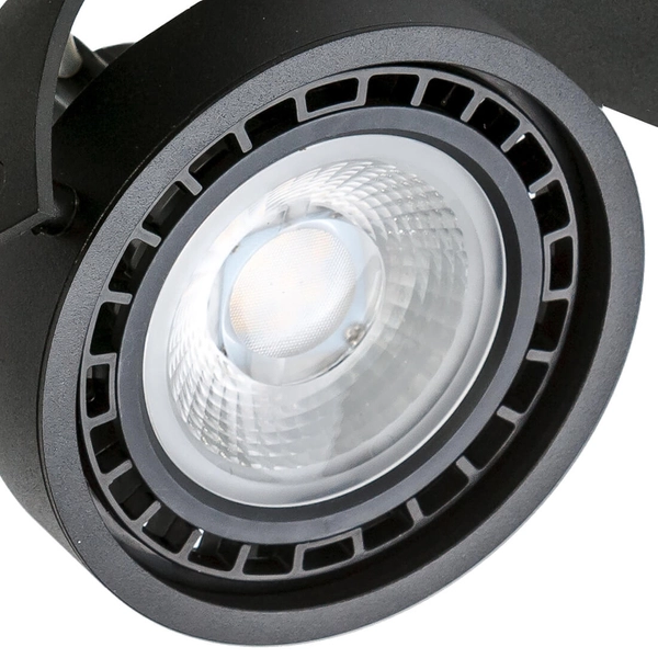 Nasufitowa lampa kierunkowa Jerry AZ1886 spoty czarna