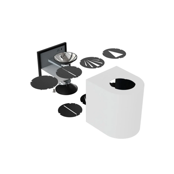 Elewacyjna lampa tuba Canto 49701001 LED 10,6W 3000K IP44 biały