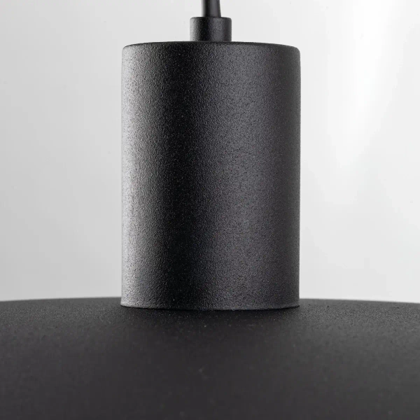 Wisząca lampa na kablu Astra 10712 owalny abażur nad stół czarny