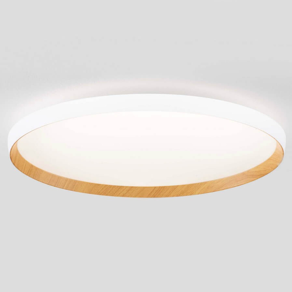 Sufitowa lampa do jadalni VINAMAR LE44890 LED 55W 2700-3000K biała drewniana