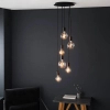 Wisząca lampa na kablu Studio 81535 loftowa czarny matowy