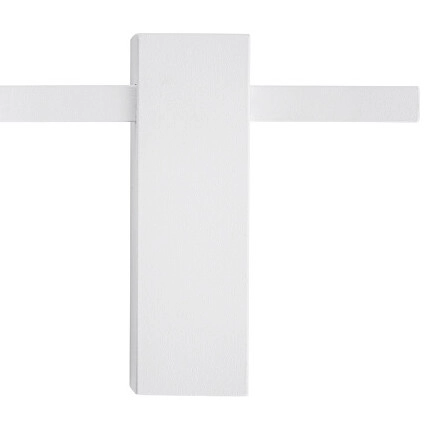 Lampa ścienna metalowa oprawa loftowy kinkiet biały PILLS OUTLET