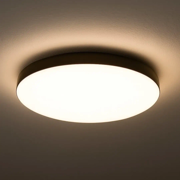 Salonowy plafon sufitowy Maya ML1831 LED 36W 4000K okrągły czarny