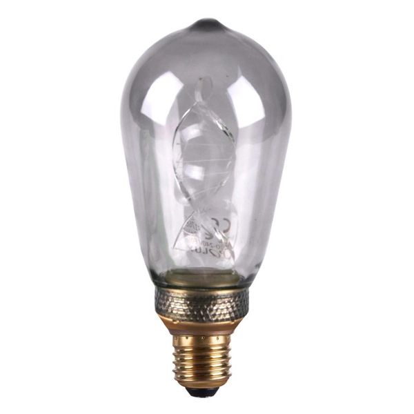 Loftowa żarówka przydymiona DecoVintage 317681 Polux ST64 LED E27 edison 3,5W 60lm 230V biała ciepła