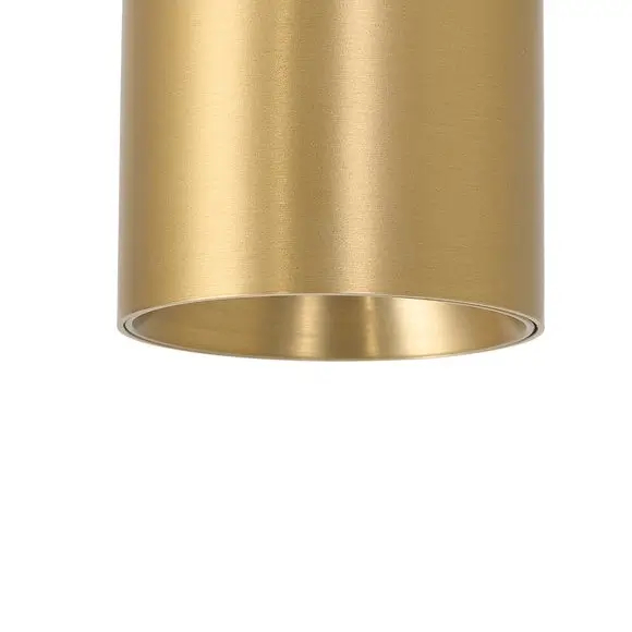 Sufitowa lampa tubka BABIL  AZ6555 LED 15W 3000-4000K metalowa złota