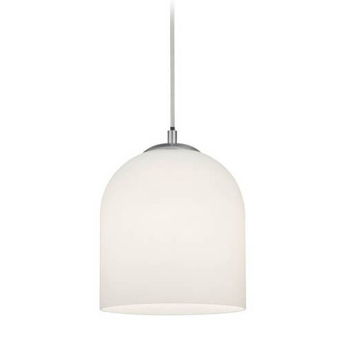 Szklana lampa wisząca Duoline 73520101 do szyny 2-fazowej biały